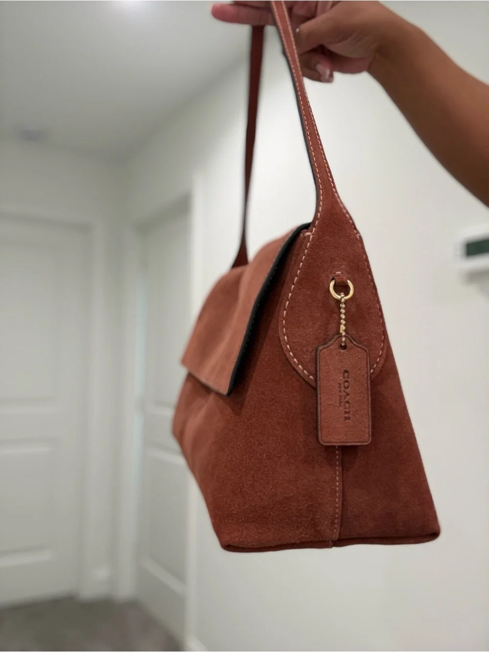 Coach Chelsea 36 in Suede Clay - NWT